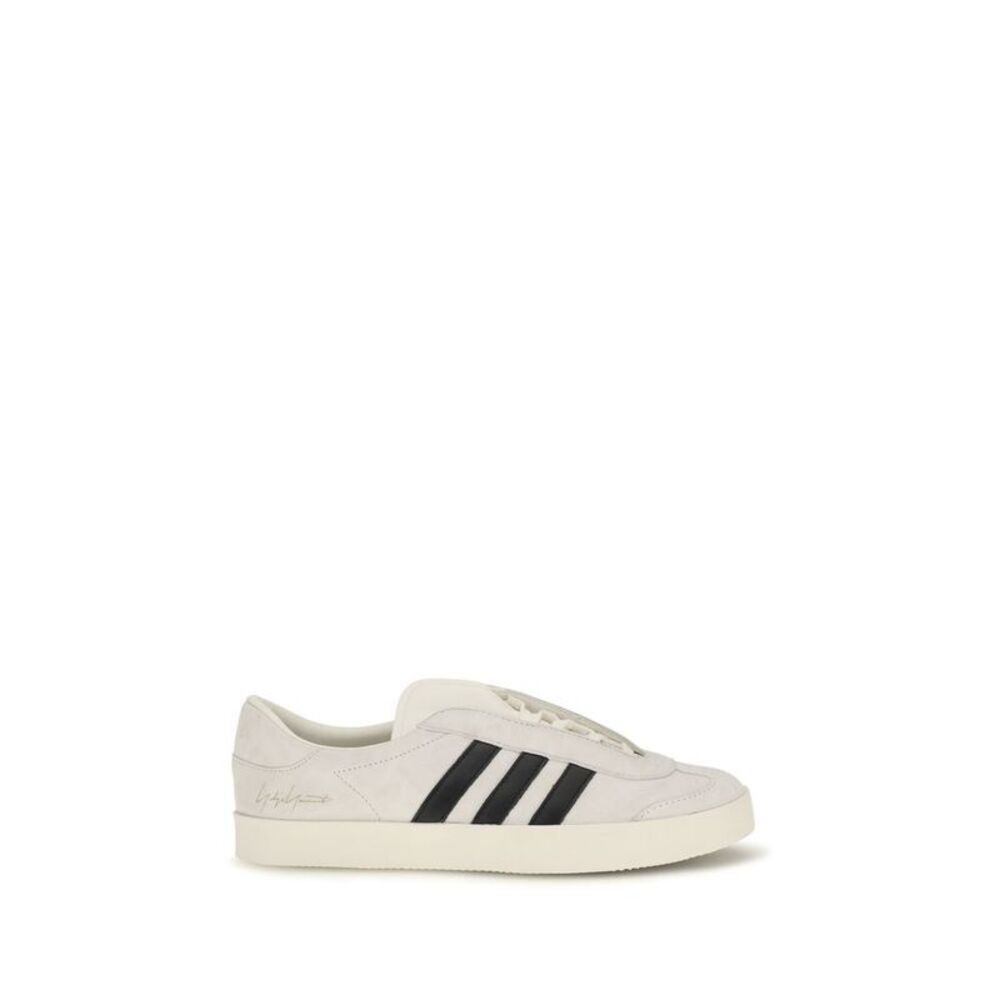 Y-3 White Calf Leather Bos Taurus Men's Sneakers